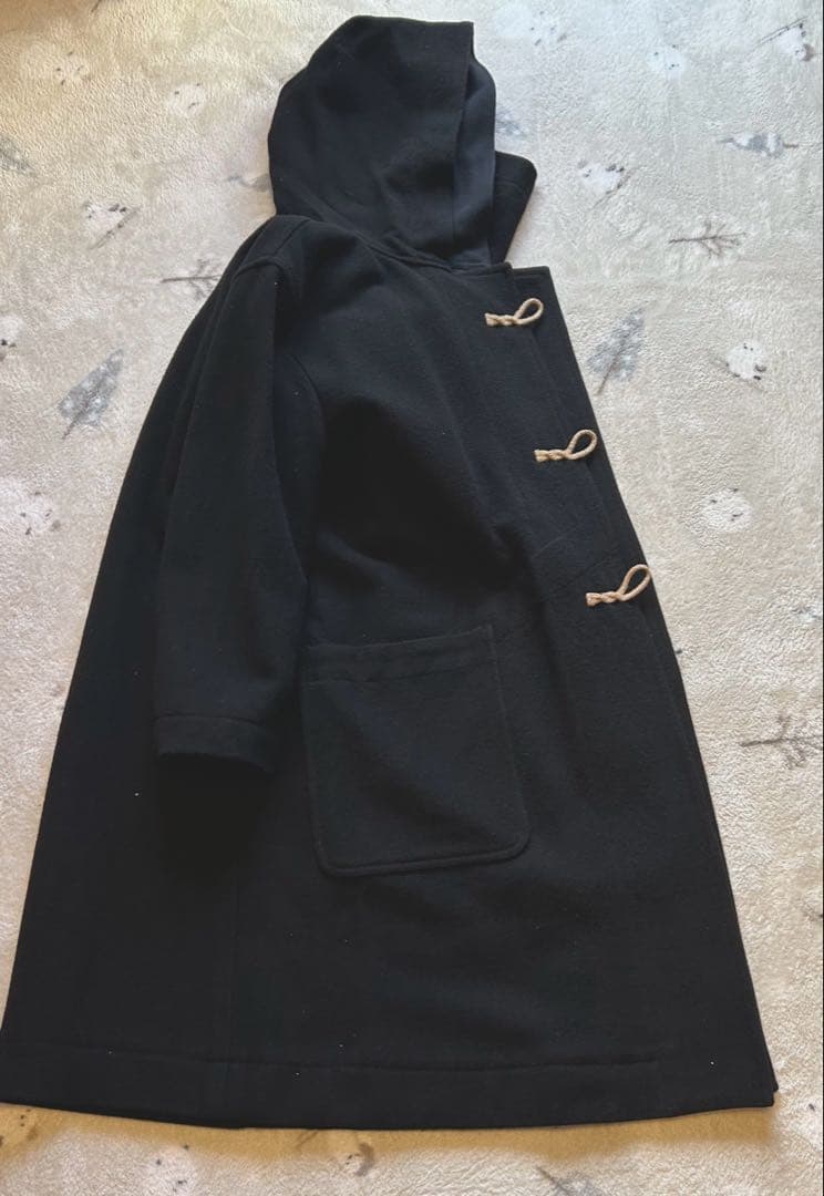【mammal】MHLマーガレットハウエルウールダッフルコート黒サイズⅡ