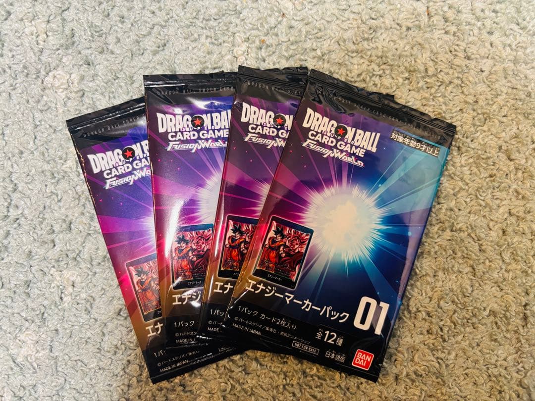 エナジーマーカーパック01　未開封品　４パック