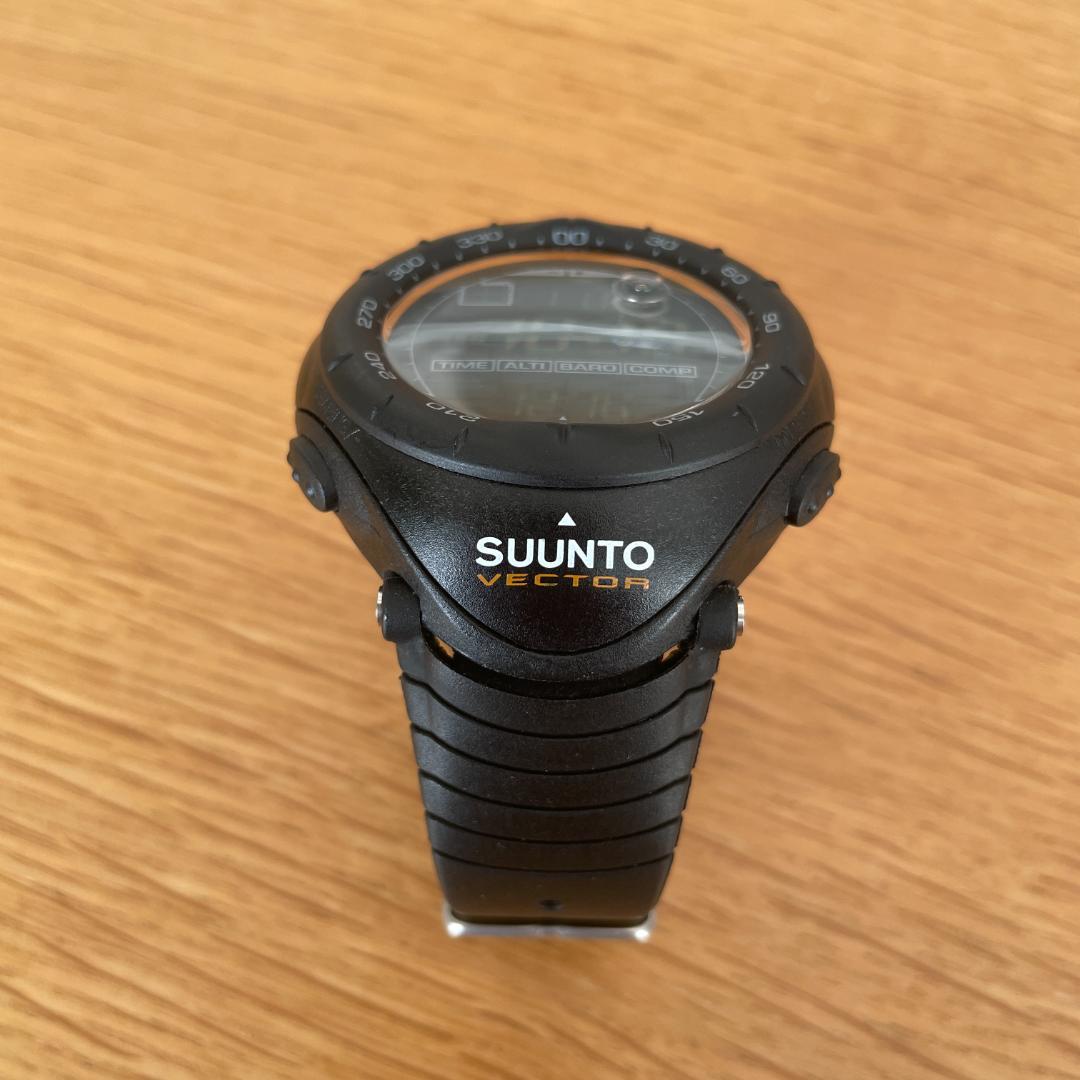 SUUNTO VECTOR スント ベクター ブラック 電池交換済 良好
