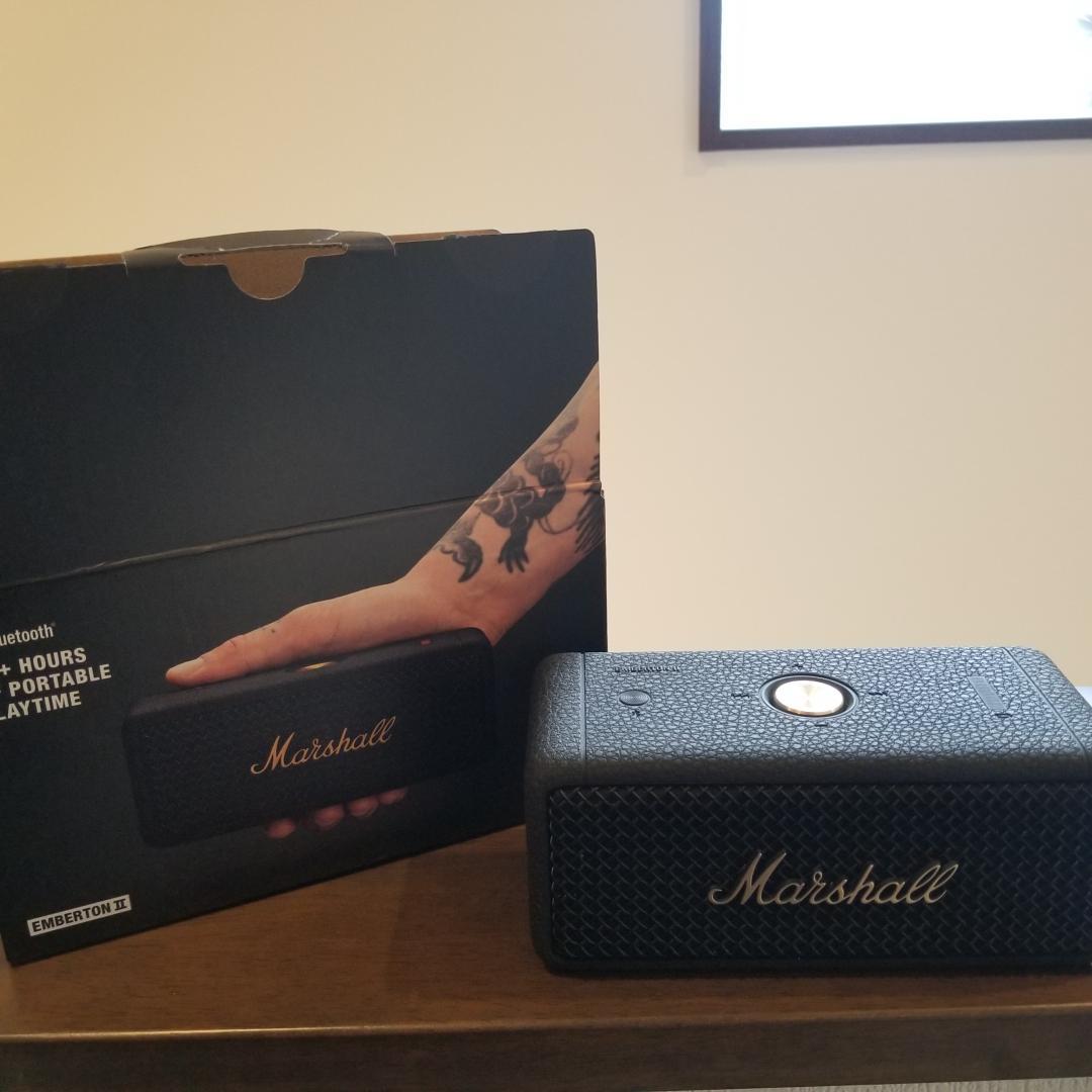 マーシャル Marshall Emberton II ブラック&ブラス