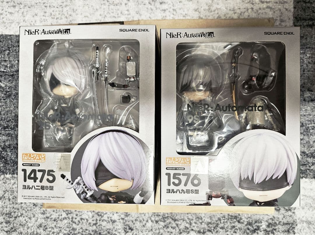 値下済 Nier:Automata ニーア フィギュア ねんどろいど 2B 9S