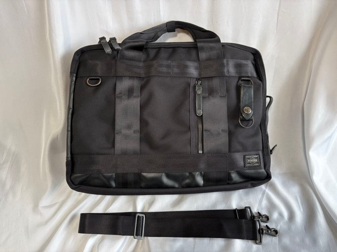 吉田カバン　PORTER　ポーター　ヒート　3way 二層式