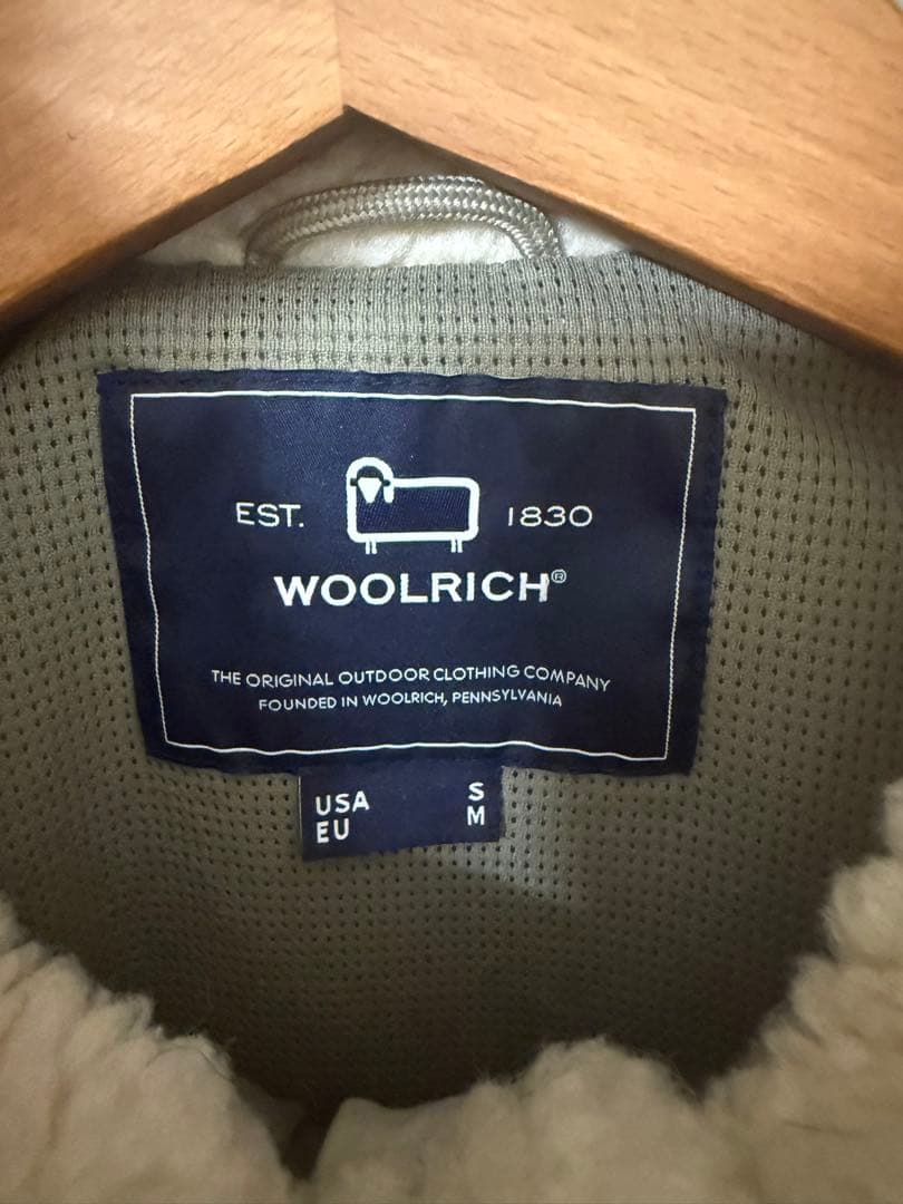 WOOLRICH ウールリッチ　フリースベスト Sサイズ