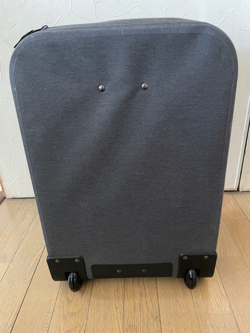 MUJI 耐水性キャリーケース 36L ダークグレー