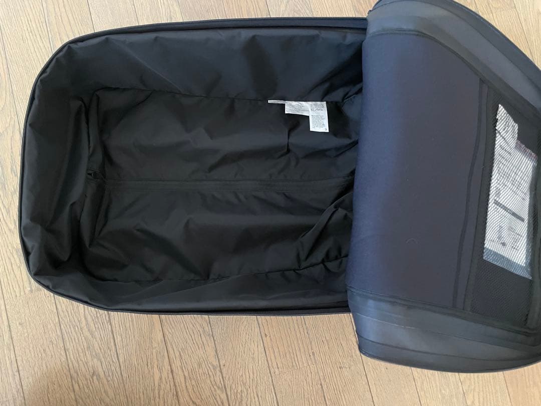 MUJI 耐水性キャリーケース 36L ダークグレー