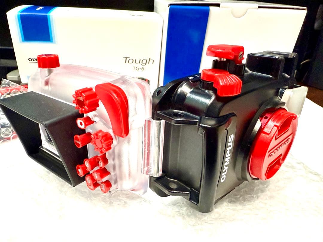 【超美品】TG-6・PT-059 オリンパス カメラ 防水プロテクター 合計2点