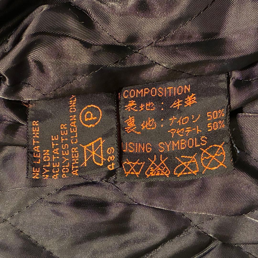 【美品】38inch インディアン モーターサイクル シングル ライダース