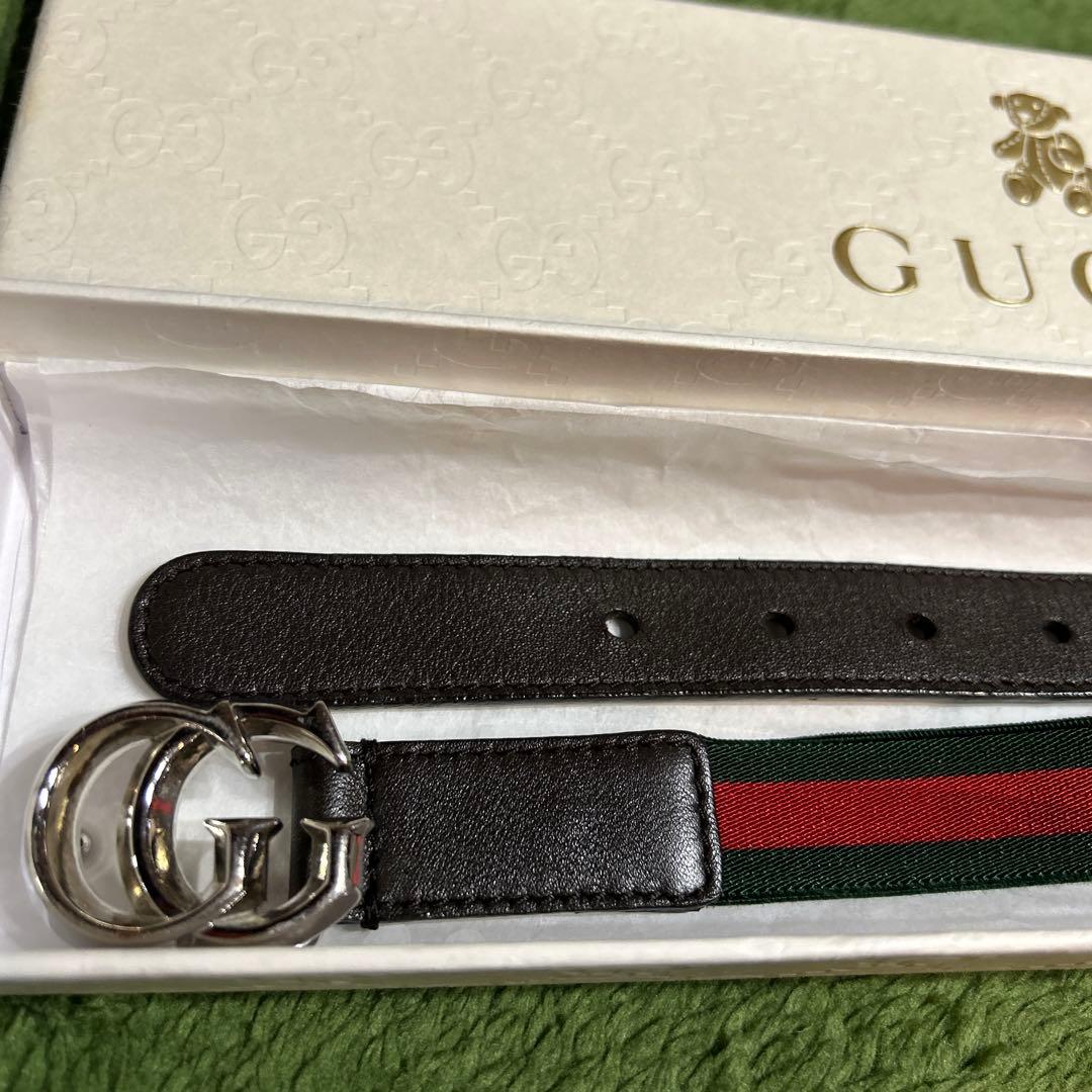 GUCCI children’s チルドレンズ　キッズ　ベルト　新品同様