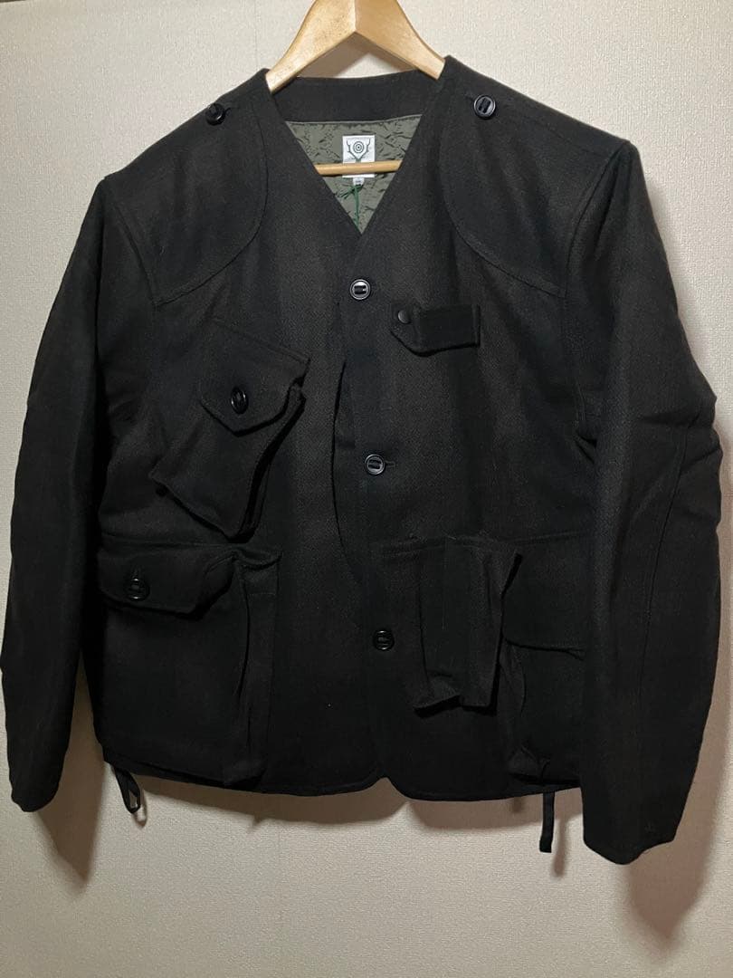 South2 West8 テンカラウールジャケット M Brown