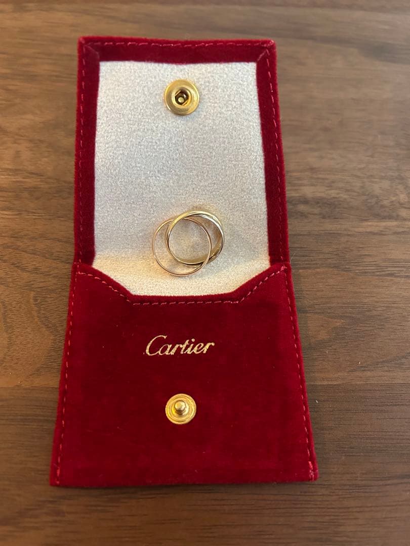美品❣️期間限定出品⭐️Cartier トリニティリング