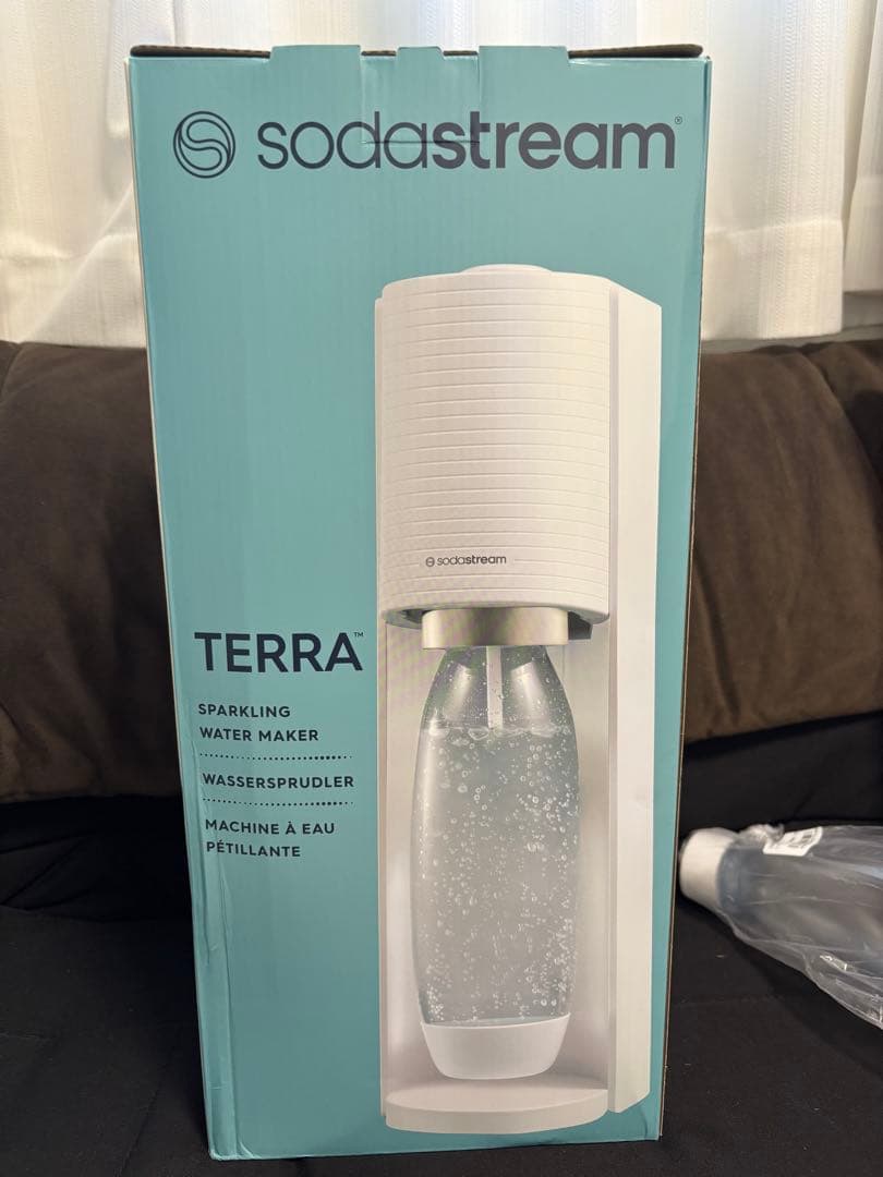 SodaStream 炭酸水メーカー ガスシリンダー付き