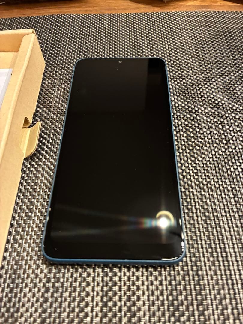 【新品未使用】UQ版arrows We2 FCG02ネイビーグリーン本体