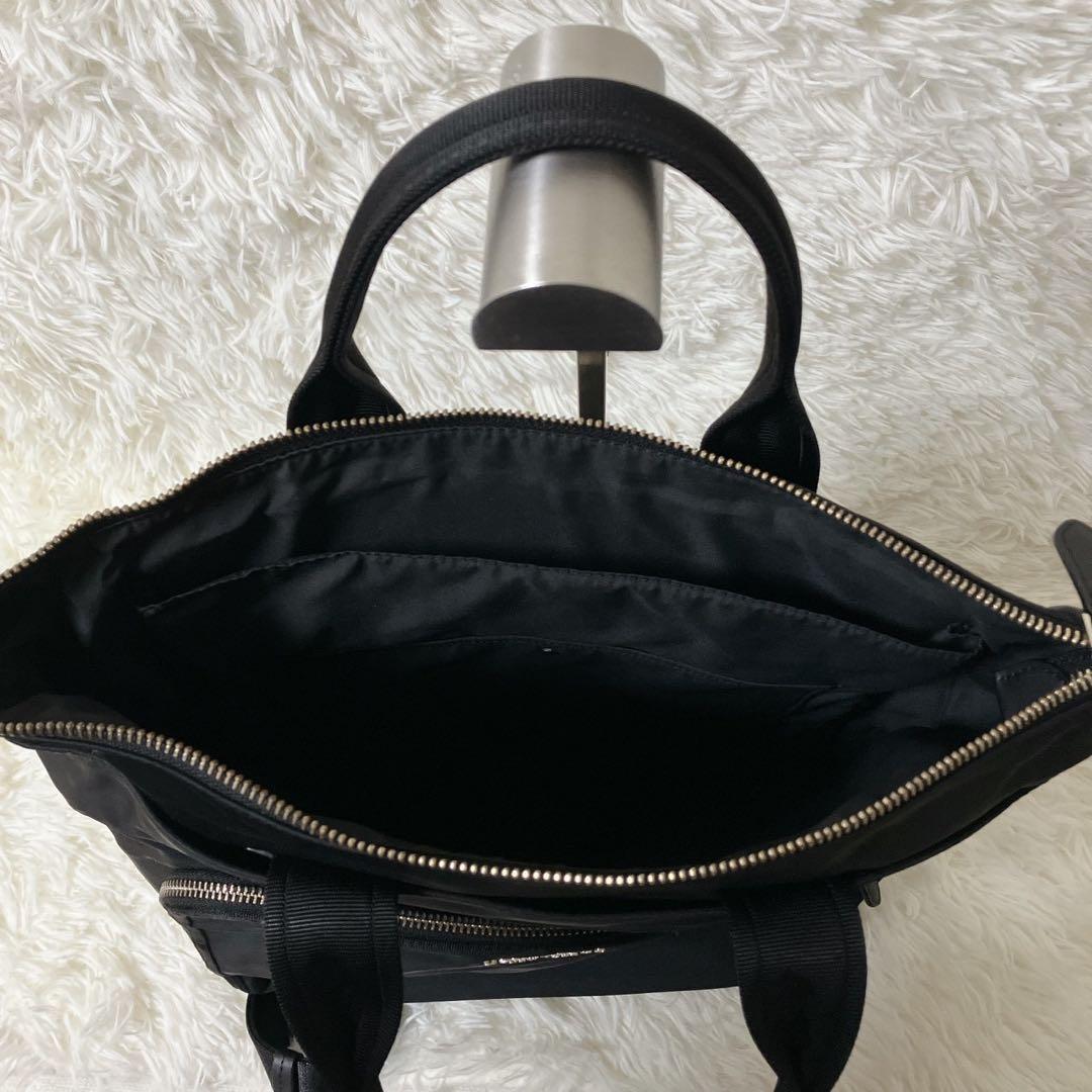 kate spade サム ナイロン コンバーチブル バックパック 黒 3way