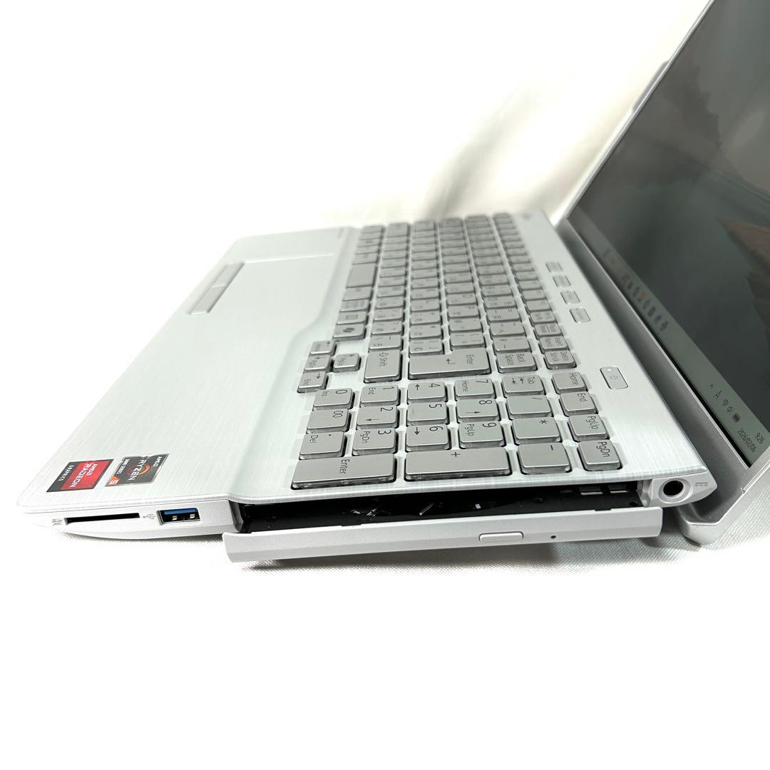 超美品 富士通LIFEBOOK AH450/JA バッテリー新品同等 DVD