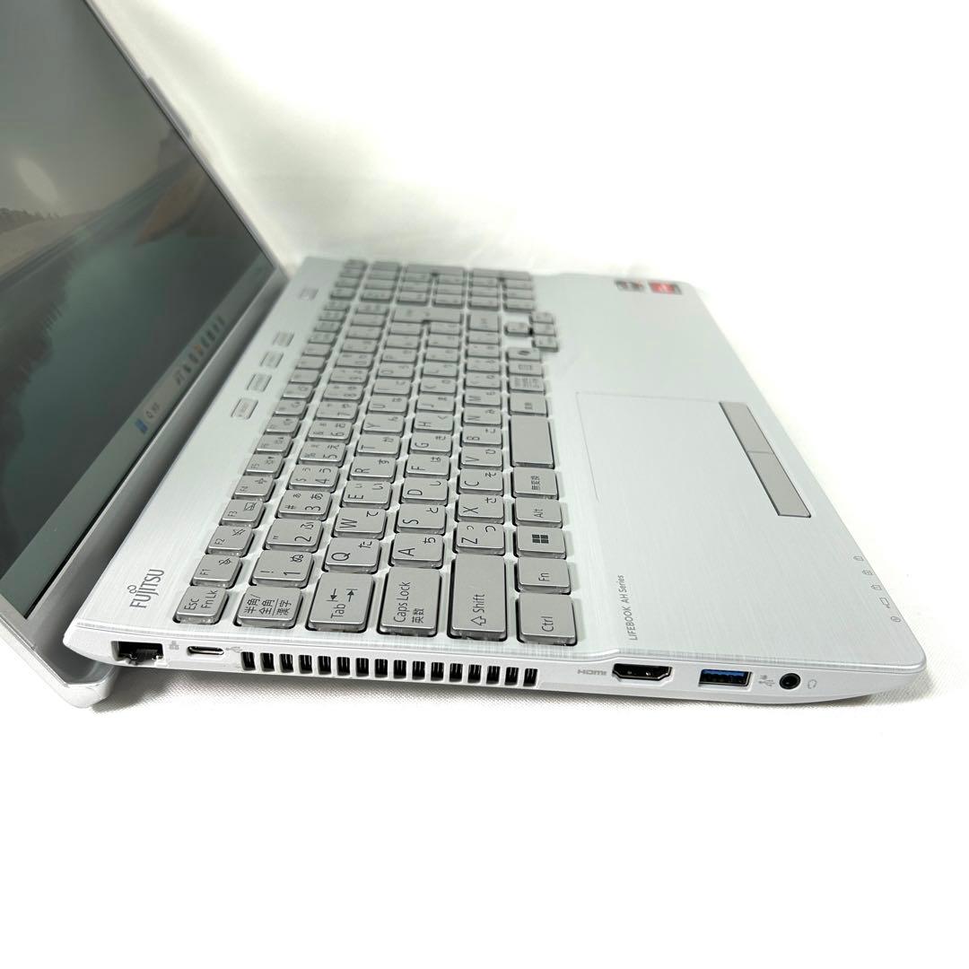 超美品 富士通LIFEBOOK AH450/JA バッテリー新品同等 DVD