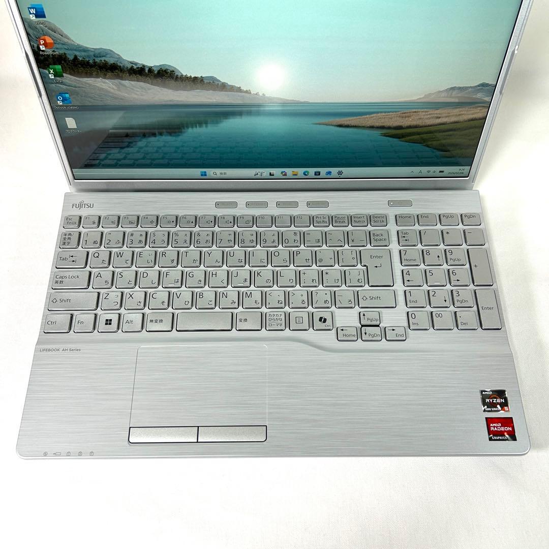 超美品 富士通LIFEBOOK AH450/JA バッテリー新品同等 DVD