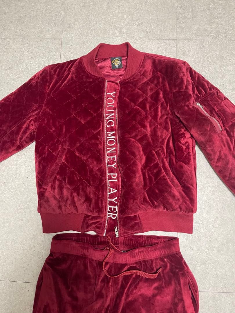 ロサンゼルステリトリー　セットアップ　ベルベット スウェットセット最終値下げ！