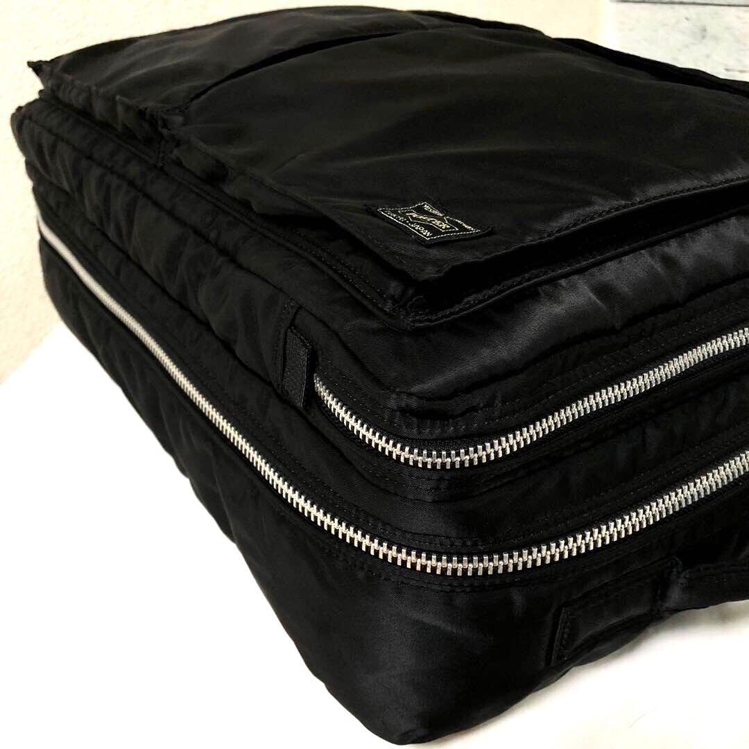 超美品✨ポーター タンカー ビジネスバッグ XLボストンバッグ 3wayブラック