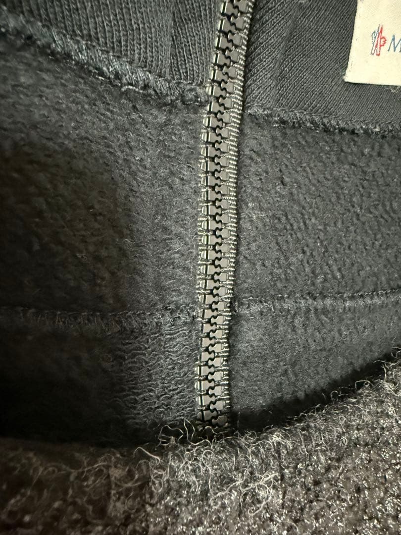 MONCLER モンクレール　トップス　異素材カットソー　ブラック