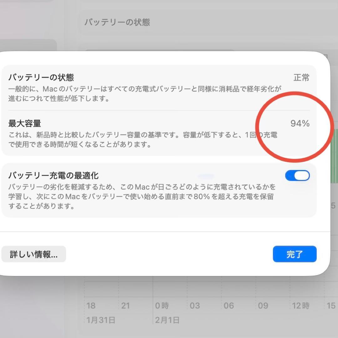美品【女性ワンオーナー】13インチMacBook Air M1-ゴールド｜94%
