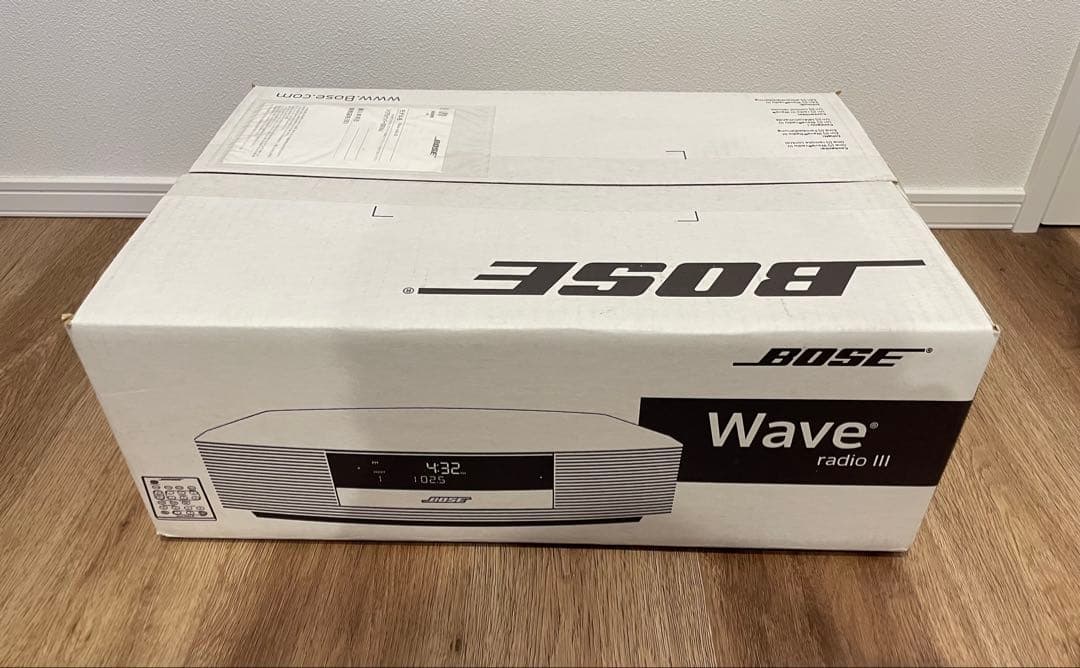 【新品未開封】Bose Wave radio Ⅲ ホワイト