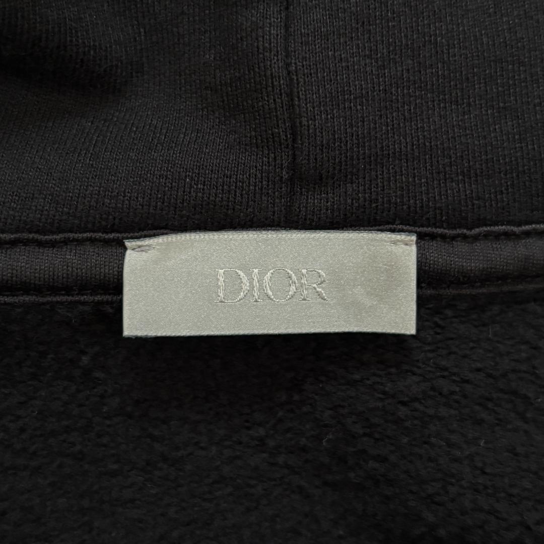 [nov]【超人気・美品】ディオール・ジャルダン/パーカー/バラ刺繍/黒