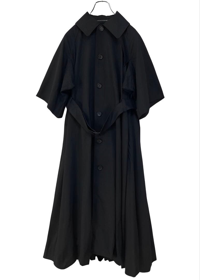 ヨウジヤマモト Mo/Cu RAGLAN SHORT SLEEVES COAT