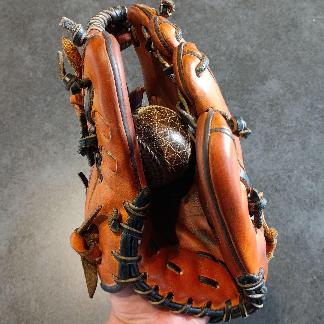 Mizuno Global Elite 軟式グローブ ブラウン　大人用