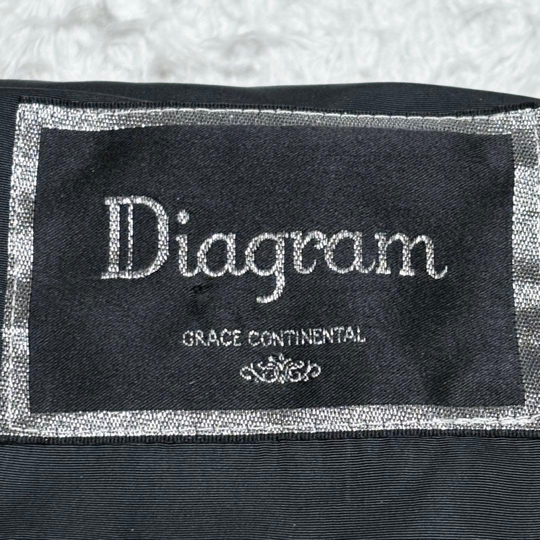 【美品】グレースコンチネンタル 3way 切り替え ダウンコート ラクーンファー