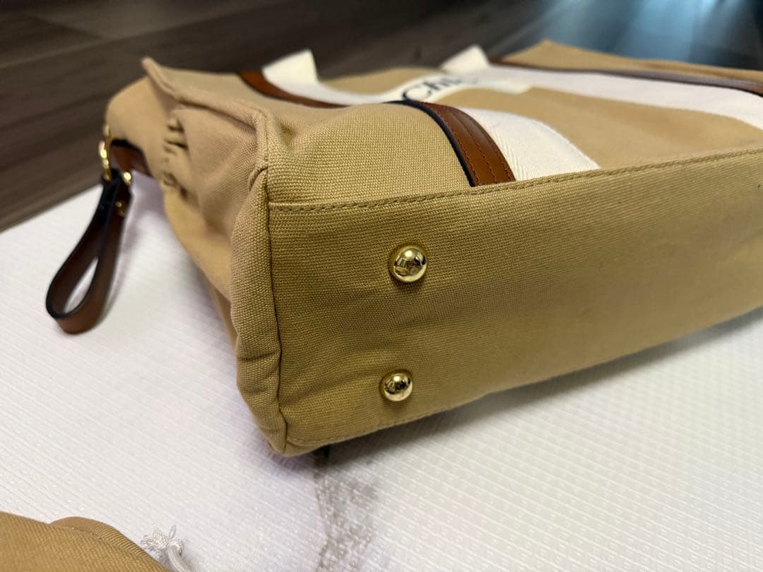 Lily【新品・未使用品】Chloé ベージュトートバッグ