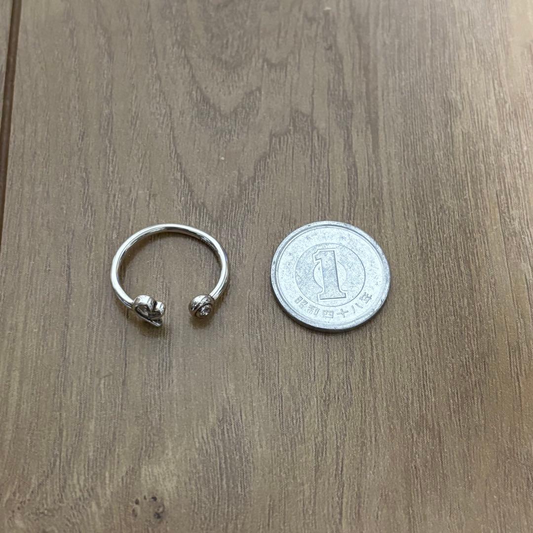 Tiffany & Coラビングハート 1P ダイヤ リングシルバーAG925