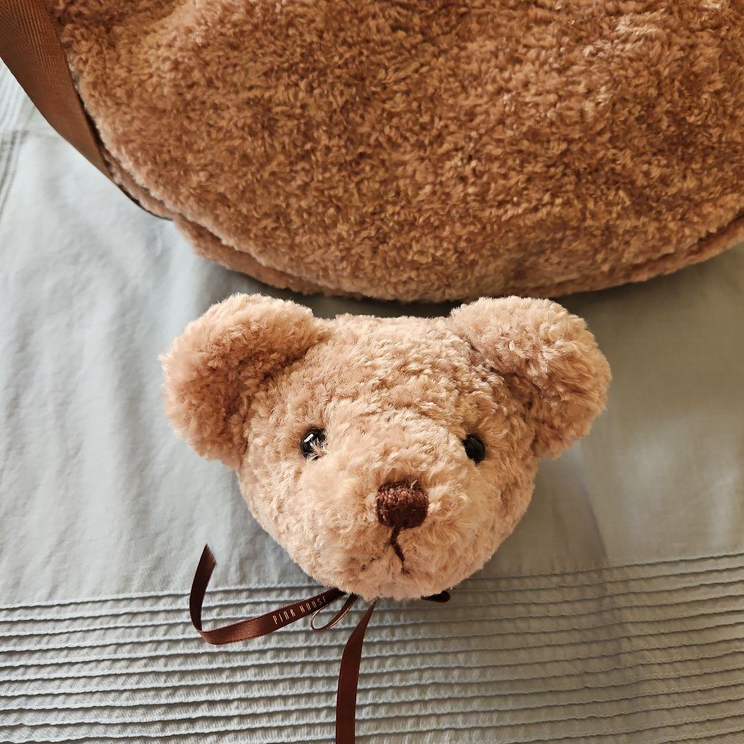 ★ピンクハウス★【新品未使用】❤️顔くまブローチ付きボディバッグ✨