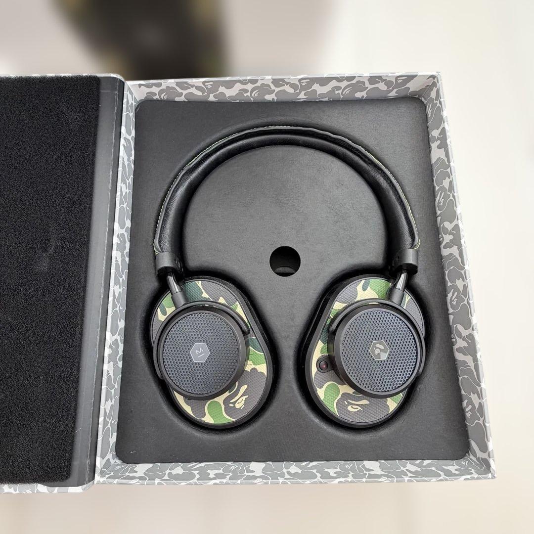 ヘッドホン BAPE X MASTER&DYNAMIC CAMO MW65 M