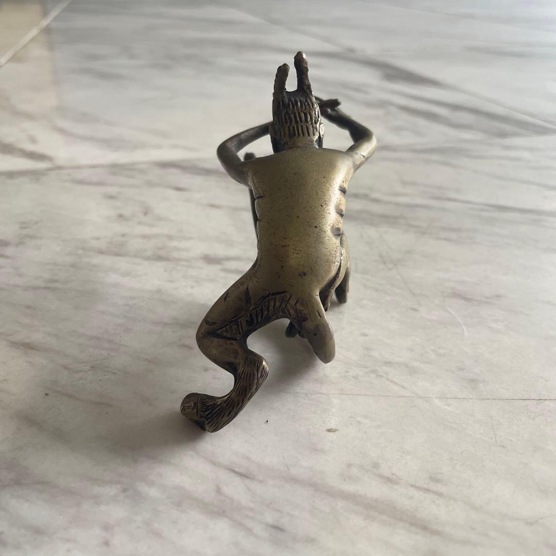 専用ヴィンテージ デビル 悪魔 アンティーク 尻尾 真鍮 獣足 ペニス サターン