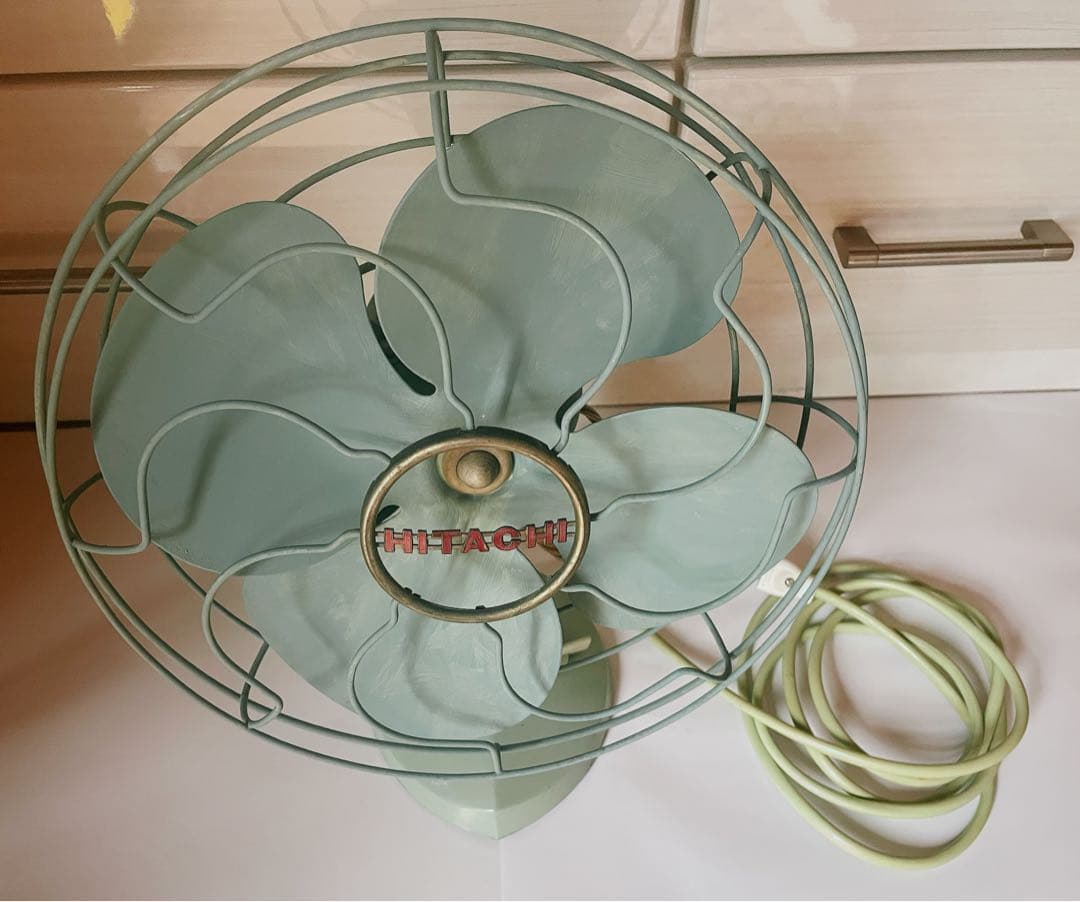 日立扇風機M-6032B　日立製作所　昭和レトロ　アンティーク（完動品）