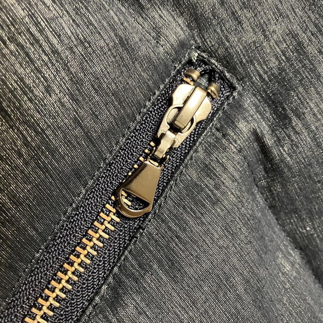 LOUNIE ダウンベスト ファー付 フード取外し可 40 ネイビー