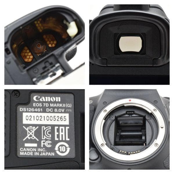 キャノン Canon EOS 7D Mark II 一眼レフ 元箱付 #3245