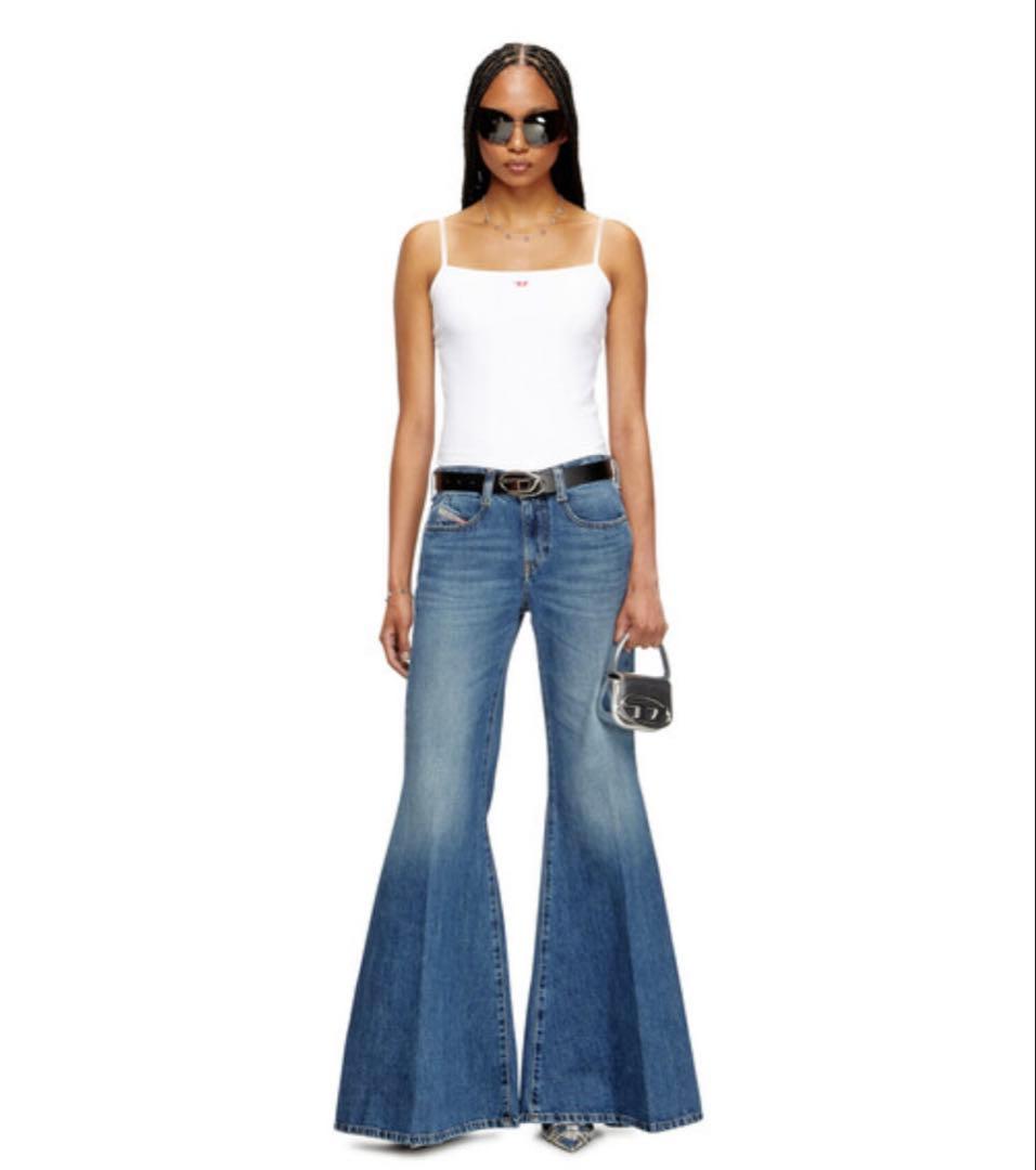 ウィメンズ デニムパンツ FLARE 1970 D-BLEESS