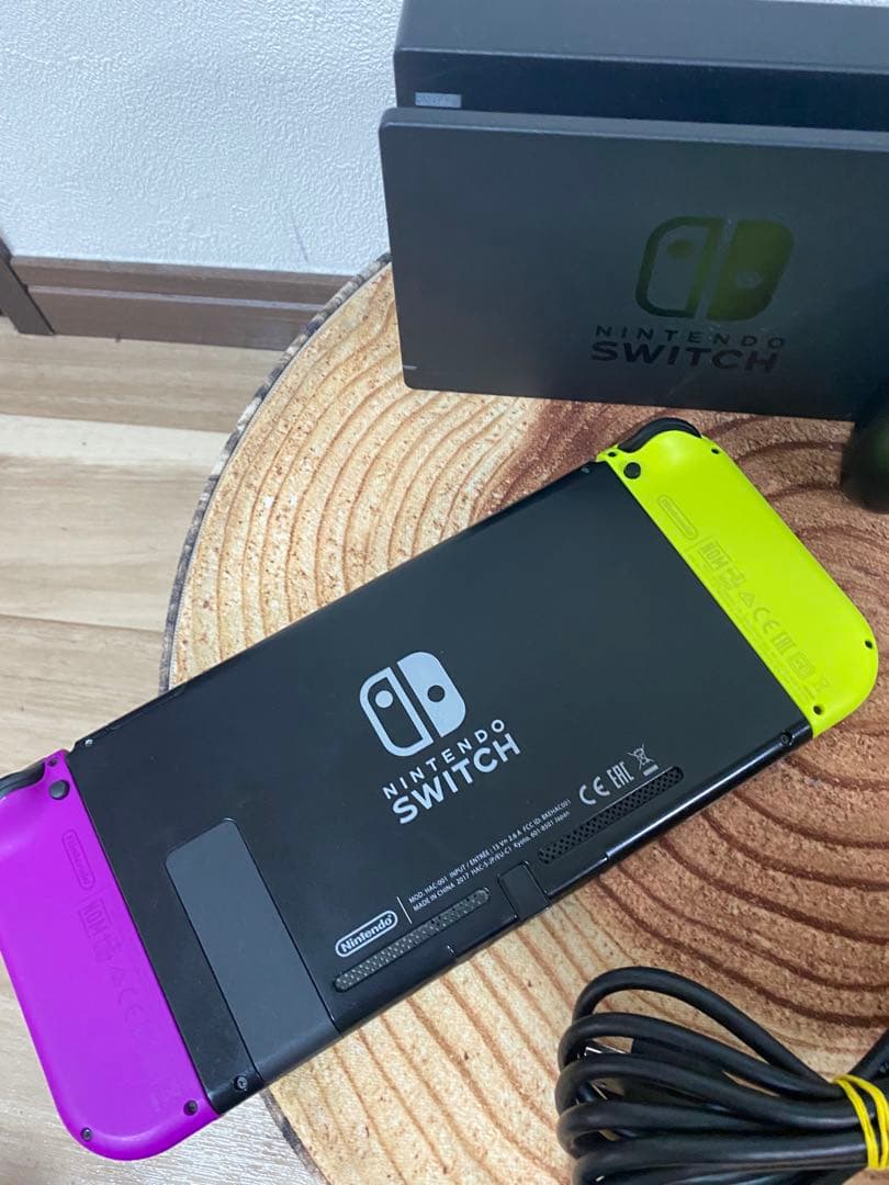 Nintendo Switch ニンテンドースイッチ本体　YEL/PPL 箱無し
