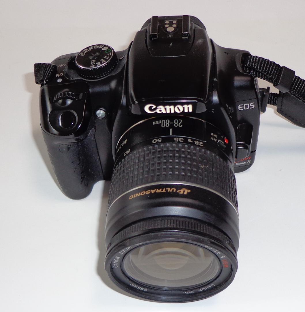 キャノンEOS Kiss デジタルX　、キヤノンズームレンズ28－80ｍｍ