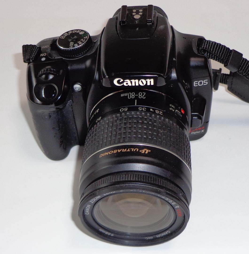 キャノンEOS Kiss デジタルX　、キヤノンズームレンズ28－80ｍｍ