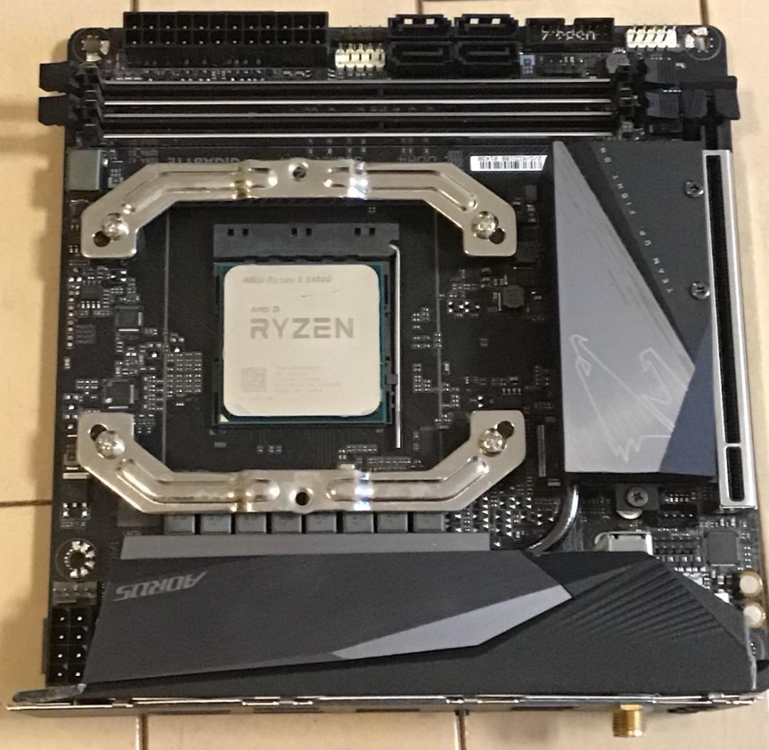 M*a様 (セット)B550I AORUS PRO AX+CPU+メモリー(ジャ
