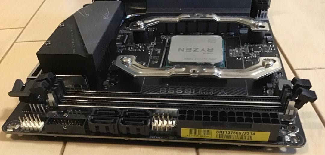 M*a様 (セット)B550I AORUS PRO AX+CPU+メモリー(ジャ