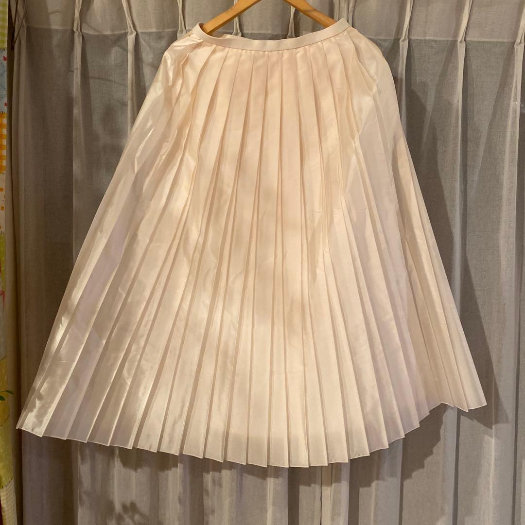 さらに！新春セール ドゥロワー タフタプリーツスカート7日まで