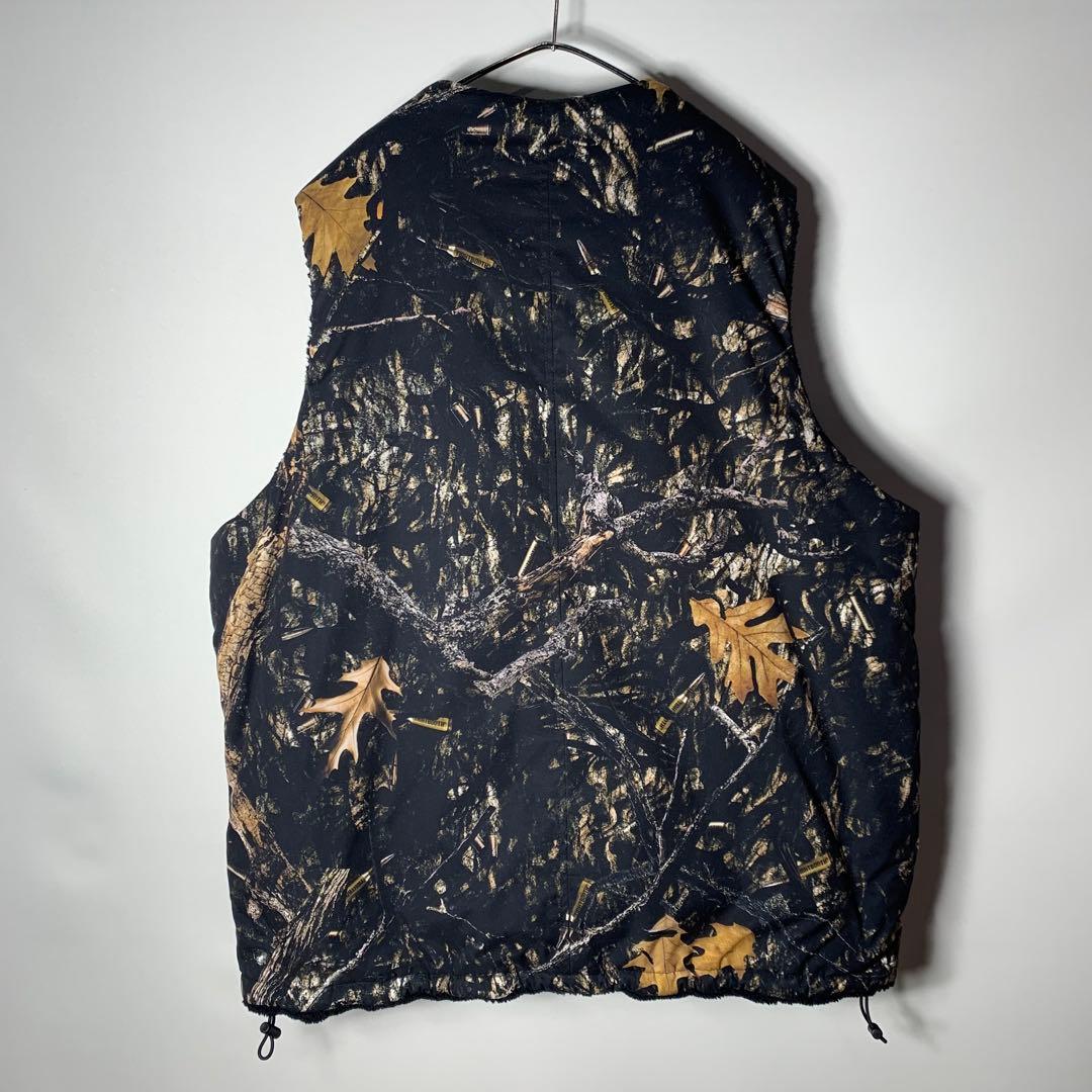 トップス TIGHTBOOTH BULLET CAMO REVERSIBLE VEST M
