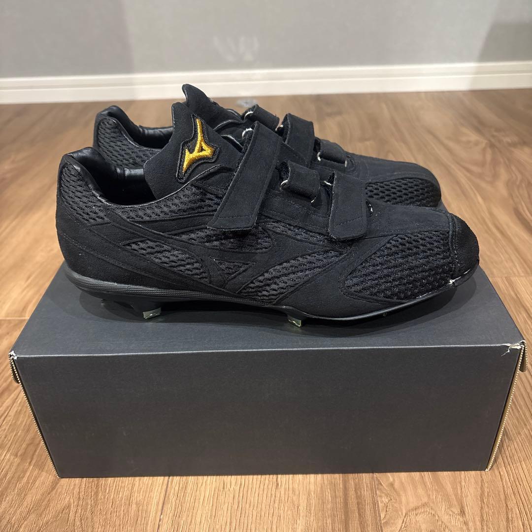 ミズノプロ　スペシャルオーダー　スパイク　黒　26.5