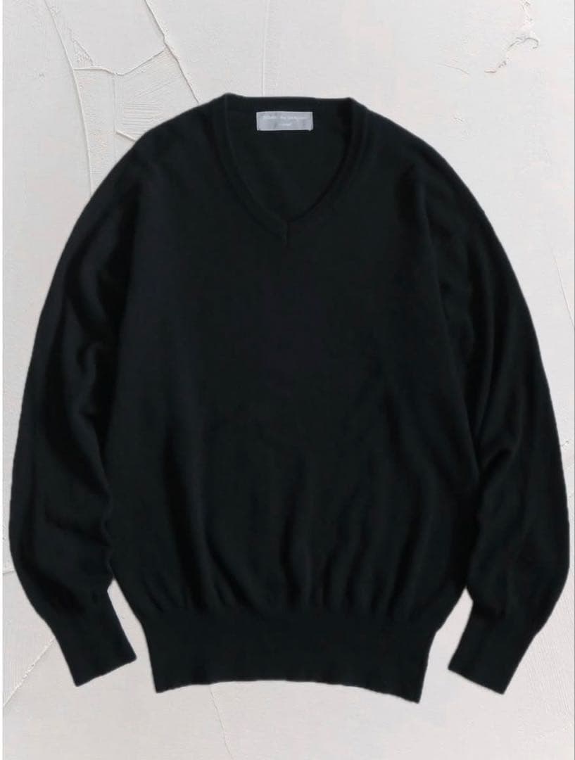 1990s コムデギャルソンオム　ウールVネックニット