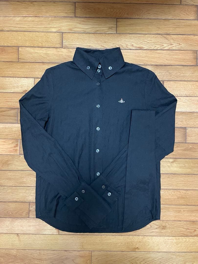 Vivienne Westwood モノグラムブラウス＋タイ付き