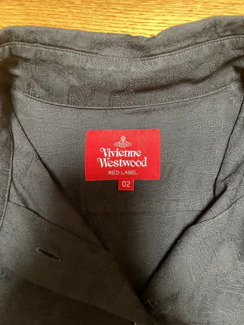 Vivienne Westwood モノグラムブラウス＋タイ付き