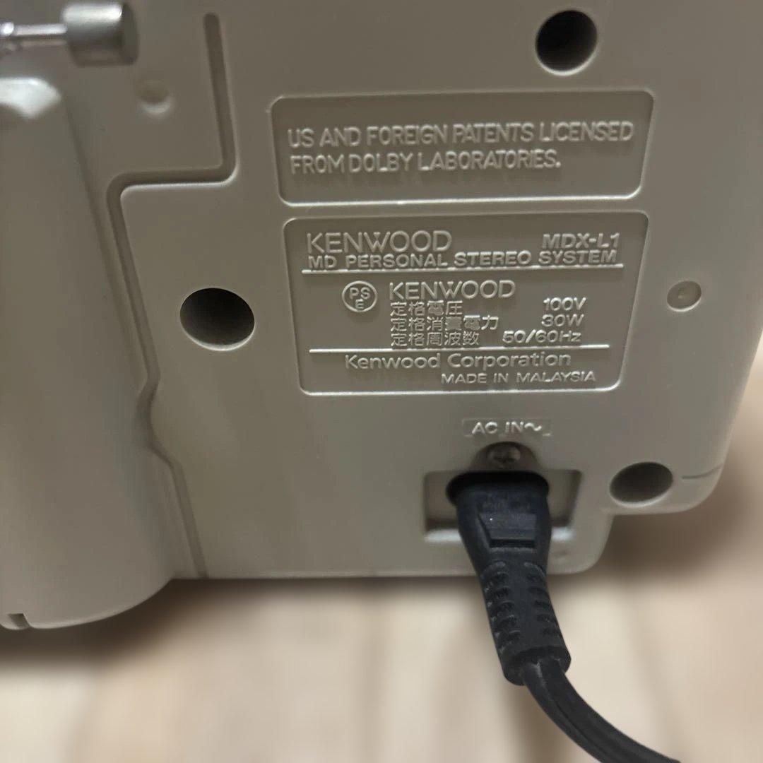 KENWOOD MDX-L1 CD/MDパーソナルステレオピンク//ケンウッド